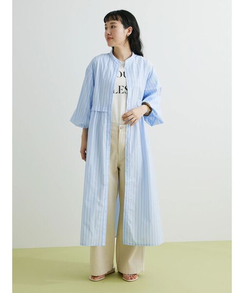 CRAFT STANDARD BOUTIQUE(クラフトスタンダードブティック)の「シアーロゴロンTee(Tシャツ/カットソー・レディース・イエロー/ホワイト/グリーン/チャコールグレー・FREE)」の18枚目の写真