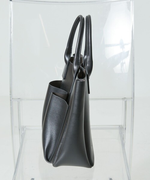 FREAK'S STORE（フリークスストア）の「【限定展開】2ポケットハンドバッグ（ハンドバッグ・レディース・ブラウン/ブラック/ブルーグリーン・ﾌﾘ-）」の13枚目の写真