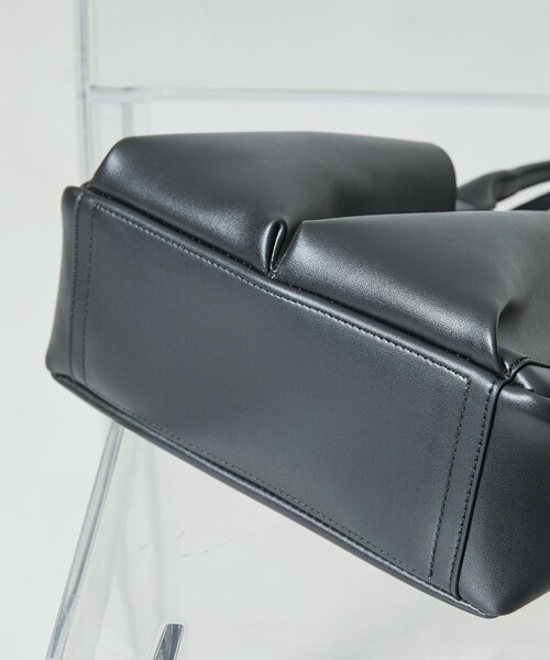 FREAK'S STORE（フリークスストア）の「【限定展開】2ポケットハンドバッグ（ハンドバッグ・レディース・ブラウン/ブラック/ブルーグリーン・ﾌﾘ-）」の17枚目の写真