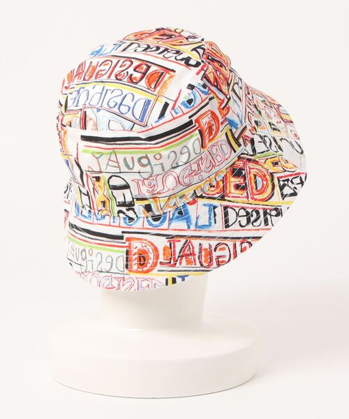 Desigual（デシグアル）の「MICKEY SUMMER BUCKET 帽子（ハット・レディース・マルチ・FREE）」の3枚目の写真