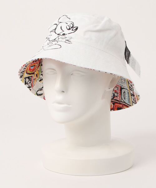 Desigual（デシグアル）の「MICKEY SUMMER BUCKET 帽子（ハット・レディース・マルチ・FREE）」の2枚目の写真