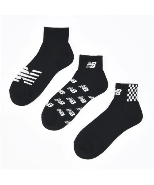 NEW BALANCE(ニューバランス)の「《New Balance》LAS35705(ソックス/靴下・メンズ・ブラック/その他1/ホワイト/その他3/その他2/その他5/その他6/その他4/その他7・M/L/XL)」の1枚目の写真