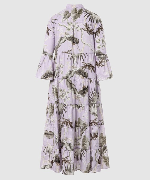 Erdem(アーデム)の「TIERED MIDI DRESS W. FRILLED SLEEVES(ワンピース・レディース・パープル系その他・8/6)」の6枚目の写真