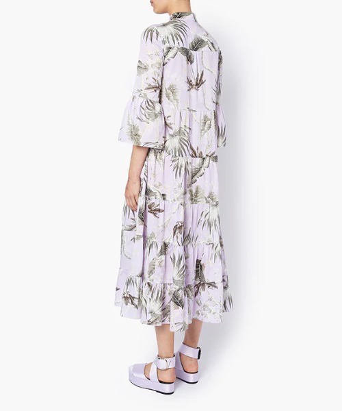 Erdem(アーデム)の「TIERED MIDI DRESS W. FRILLED SLEEVES(ワンピース・レディース・パープル系その他・8/6)」の5枚目の写真