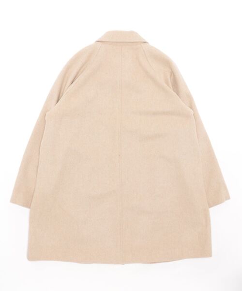 MidiUmi（ミディウミ）の「MidiUmi ウールステンカラーコート（ステンカラーコート・レディース・ブラック/チャコールグレー/ベージュ・FREE）」の4枚目の写真