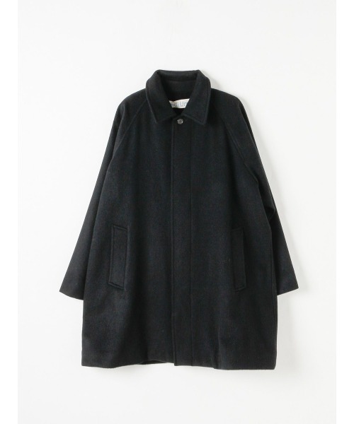 MidiUmi（ミディウミ）の「MidiUmi ウールステンカラーコート（ステンカラーコート・レディース・ブラック/チャコールグレー/ベージュ・FREE）」の19枚目の写真