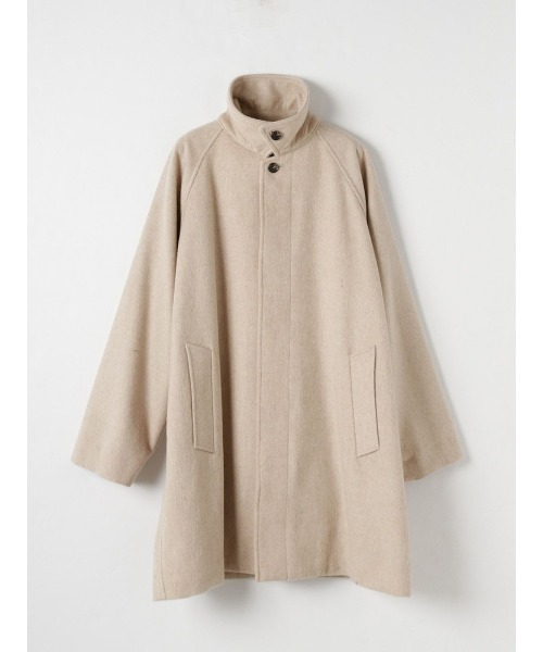 MidiUmi（ミディウミ）の「MidiUmi ウールステンカラーコート（ステンカラーコート・レディース・ブラック/チャコールグレー/ベージュ・FREE）」の14枚目の写真