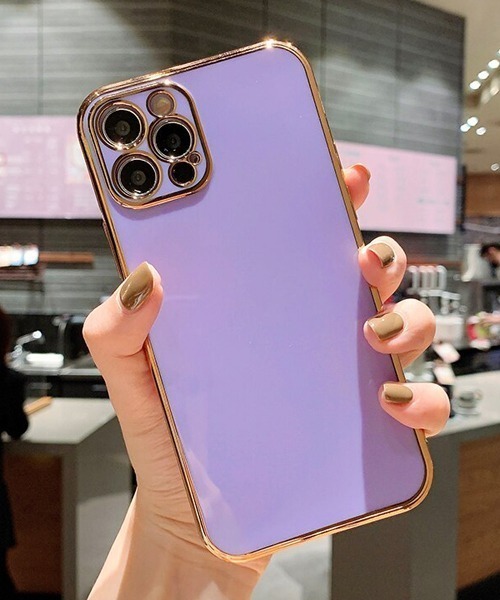 Mayree(メイリー)の「【urge select】シンプル ゴールドデザイン iPhoneケース【15色展開/iPhoneシリーズ/各種機種対応】 (ストラップホールあり)(スマホケース/カバー・レディース・ブラック/ライトピンク/ダークグリーン/ブルー/ホワイト/ブラウン/グリーン/ミント/ネイビー/パープル/ピンク系その他2/オレンジ・T/U/V/J/K/N/O/P/Q/R/W/I/E/H/B/D/G/F/A/C)」の9枚目の写真
