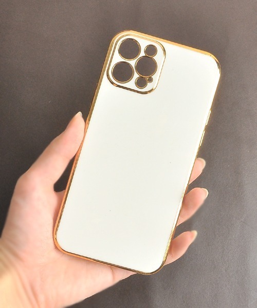 Mayree(メイリー)の「【urge select】シンプル ゴールドデザイン iPhoneケース【15色展開/iPhoneシリーズ/各種機種対応】 (ストラップホールあり)(スマホケース/カバー・レディース・ブラック/ライトピンク/ダークグリーン/ブルー/ホワイト/ブラウン/グリーン/ミント/ネイビー/パープル/ピンク系その他2/オレンジ・T/U/V/J/K/N/O/P/Q/R/W/I/E/H/B/D/G/F/A/C)」の14枚目の写真