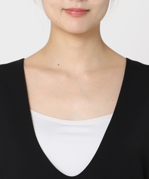 plage（プラージュ）の「《追加》【R’IAM】I ラインワンピース（ワンピース・レディース・ブラック/ベージュ/ライトグレー・36/38）」の10枚目の写真