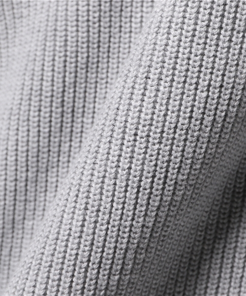 JOURNAL STANDARD relume（ジャーナルスタンダード　レリューム）の「ウォッシュアウトS/S畔編みクルーネックニット  #（ニット/セーター・メンズ・ライトグレー/ベージュ系その他・SMALL/LARGE/MEDIUM）」の9枚目の写真