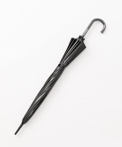 COLONY 2139（コロニートゥーワンスリーナイン）の「ロゴ入り60cm16本骨ビニール傘（長傘・レディース・ブラック・FREE）」の2枚目の写真