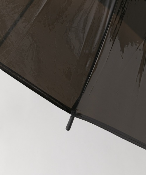 COLONY 2139（コロニートゥーワンスリーナイン）の「ロゴ入り60cm16本骨ビニール傘（長傘・レディース・ブラック・FREE）」の5枚目の写真