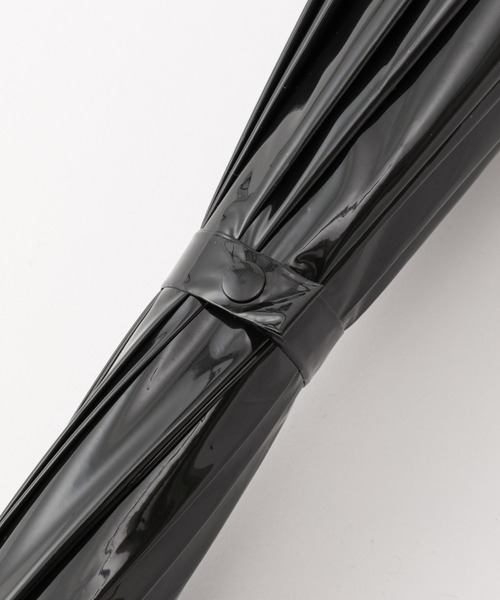 COLONY 2139（コロニートゥーワンスリーナイン）の「ロゴ入り60cm16本骨ビニール傘（長傘・レディース・ブラック・FREE）」の8枚目の写真