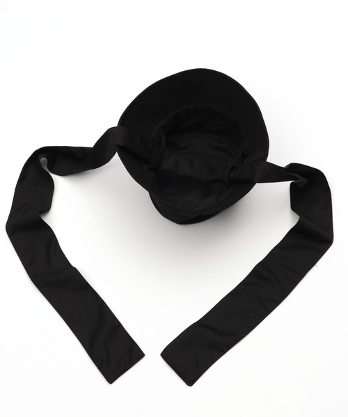 Heather（ヘザー）の「ツイルリボンバケハ　183765（ハット・レディース・オフホワイト/ブラック・ONE SIZE）」の11枚目の写真