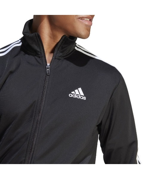adidas(アディダス)の「アディダス adidas M 3S TR トラックスーツ(ジャージ・メンズ・ブラック・LL/3L/M/S/L)」の4枚目の写真