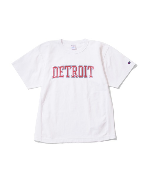Champion(チャンピオン)の「Champion リバースウィーバー ショートスリーブTシャツ C3-X333(Tシャツ/カットソー・メンズ・ホワイト/ブラック/ライトグリーン・M/L)」の8枚目の写真