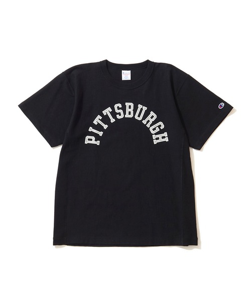 Champion(チャンピオン)の「Champion リバースウィーバー ショートスリーブTシャツ C3-X333(Tシャツ/カットソー・メンズ・ホワイト/ブラック/ライトグリーン・M/L)」の11枚目の写真