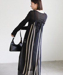 select MOCA | メッシュ編みニットキャミワンピース(ワンピース)