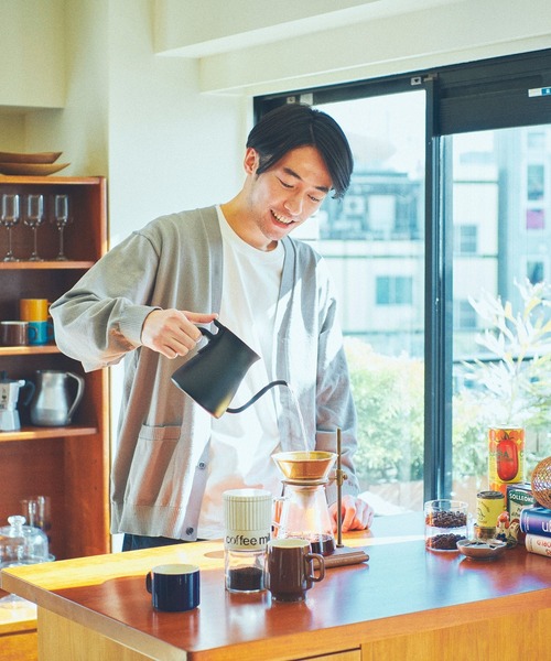 BAYFLOW（ベイフロー）の「BF COLORマグカップ（グラス/マグカップ/タンブラー・レディース・イエロー/ネイビー/オレンジ/ブラウン/ライトブルー・0）」の6枚目の写真