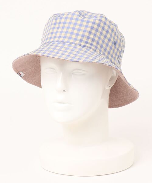 FILA(フィラ)の「FILA/フィラ FLW REV BUCKETHAT(ハット・レディース・ホワイト/ライトピンク/ワンウォッシュ/ライトベージュ/ブラック・57cm)」の12枚目の写真