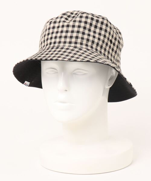 FILA(フィラ)の「FILA/フィラ FLW REV BUCKETHAT(ハット・レディース・ホワイト/ライトピンク/ワンウォッシュ/ライトベージュ/ブラック・57cm)」の15枚目の写真