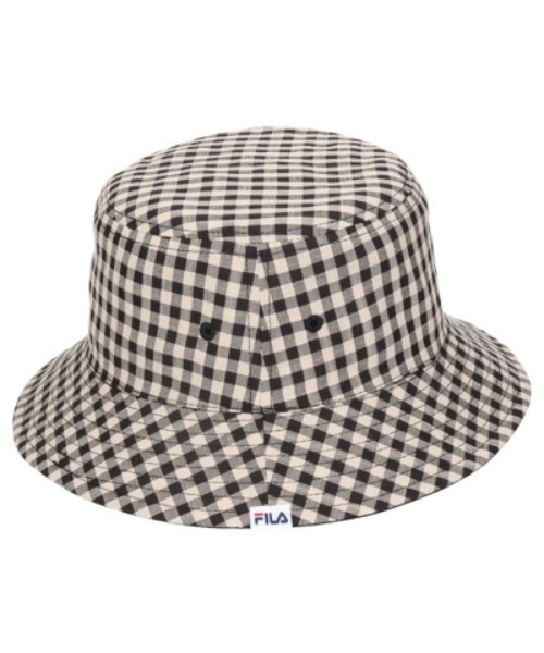 FILA(フィラ)の「FILA/フィラ FLW REV BUCKETHAT(ハット・レディース・ホワイト/ライトピンク/ワンウォッシュ/ライトベージュ/ブラック・57cm)」の3枚目の写真