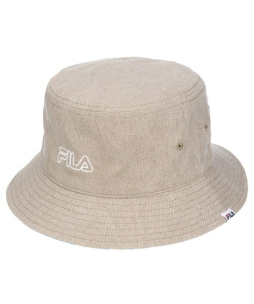 FILA(フィラ)の「FILA/フィラ FLW REV BUCKETHAT(ハット・レディース・ホワイト/ライトピンク/ワンウォッシュ/ライトベージュ/ブラック・57cm)」の8枚目の写真