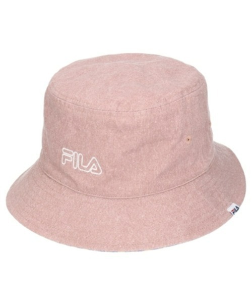FILA(フィラ)の「FILA/フィラ FLW REV BUCKETHAT(ハット・レディース・ホワイト/ライトピンク/ワンウォッシュ/ライトベージュ/ブラック・57cm)」の10枚目の写真