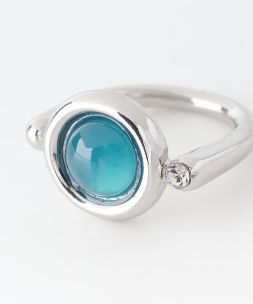 KBF（ケイビーエフ）の「サークルストーンリング（リング・レディース・ゴールド/シルバー・ONE）」の9枚目の写真