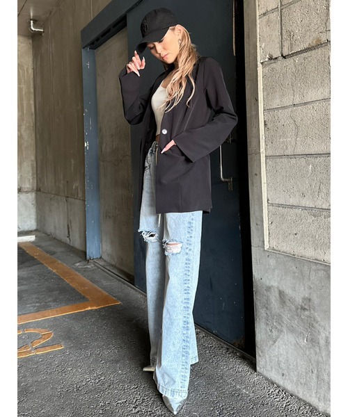 EGOIST（エゴイスト）の「フレアスリーブタイトシングルジャケット