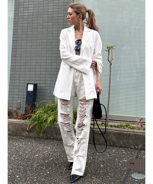 EGOIST（エゴイスト）の「フレアスリーブタイトシングルジャケット  