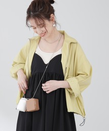 N.（N. Natural Beauty Basic） | ◆ドロストＺＩＰシャツブルゾン(ブルゾン)