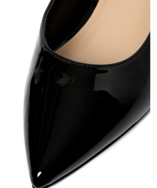 R&E(アールアンドイー)の「【REZOY】ワンベルトポインテッドトゥLOWヒールパンプス(パンプス・レディース・ライトグレー/ブラック/シルバー/アイボリー・LL/S/M/L)」の12枚目の写真