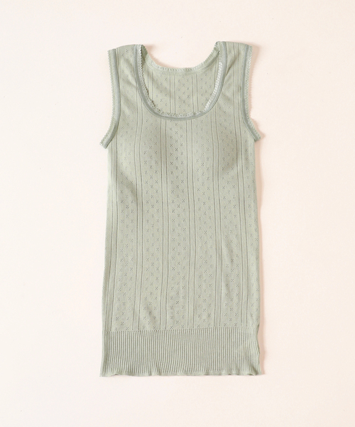 ★SLOBE IENA★別注カップインタンクトップ　PALM ☆SLOBE IENA☆別注カップインタンクトップPALM