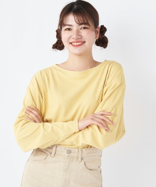 Ocean Pacific(オーシャンパシフィック)の「【OP:オーピー】レディースドルマンTシャツ 水陸両用 UVカット 耐塩素 ストレッチ(Tシャツ/カットソー・レディース・イエロー/ブルー/ブラック/カーキ・MEDIUM/LARGE/X-LARGE)」の14枚目の写真