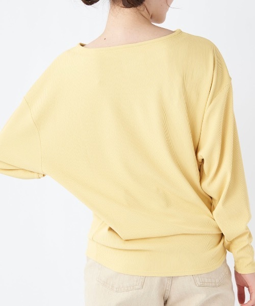Ocean Pacific(オーシャンパシフィック)の「【OP:オーピー】レディースドルマンTシャツ 水陸両用 UVカット 耐塩素 ストレッチ(Tシャツ/カットソー・レディース・イエロー/ブルー/ブラック/カーキ・MEDIUM/LARGE/X-LARGE)」の11枚目の写真