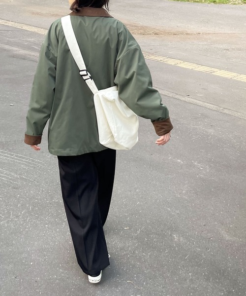 Chillfar（チルファー）の「ショルダーバッグ（ショルダーバッグ・レディース・ブラック/ホワイト・FREE）」の7枚目の写真