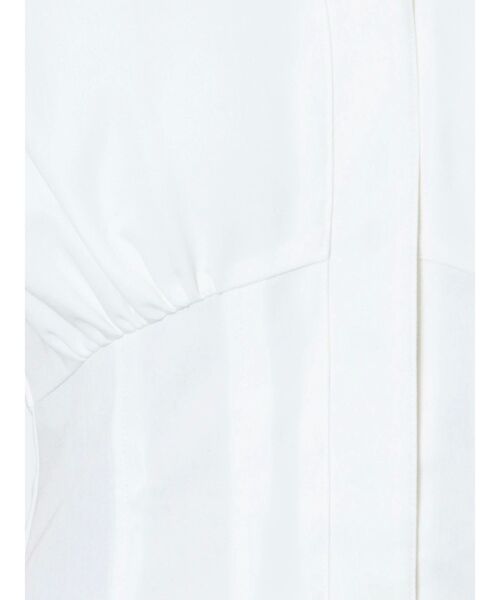 RESEXXY（リゼクシー）の「ノーカラーコルセットシャツワンピース（シャツワンピース・レディース・オレンジ/ホワイト/ブラック・FREE）」の14枚目の写真