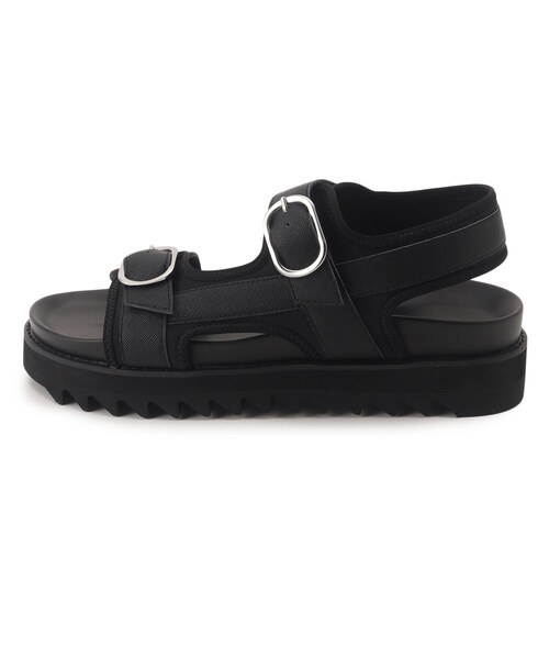 tk.TAKEO KIKUCHI(ティーケータケオキクチ)の「◆シャークソールサンダル(サンダル・メンズ・ブラック・65/55/75)」の3枚目の写真