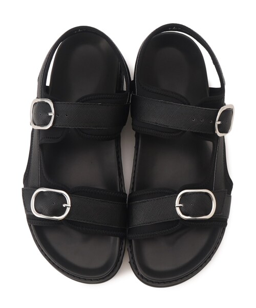 tk.TAKEO KIKUCHI(ティーケータケオキクチ)の「◆シャークソールサンダル(サンダル・メンズ・ブラック・65/55/75)」の5枚目の写真