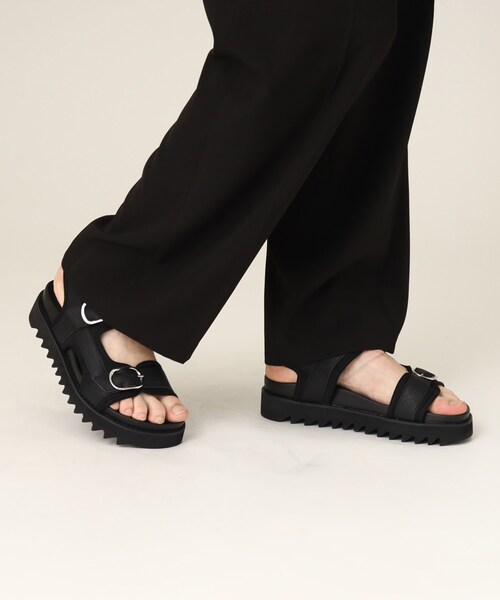 tk.TAKEO KIKUCHI(ティーケータケオキクチ)の「◆シャークソールサンダル(サンダル・メンズ・ブラック・65/55/75)」の7枚目の写真