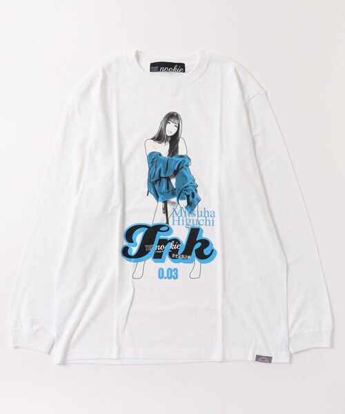 tシャツ 「THE nookie LOVE Mitsuha Higuchi」PORTRAIT TEE レディース メンズ tシャツ /THE nookie LOVE Mitsuha Higuchi/PORTRAIT TEE メンズ