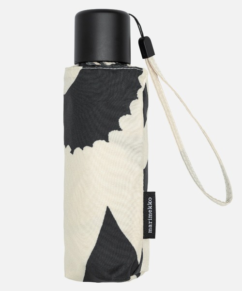 marimekko（マリメッコ）の「Unikko / Mini Manual（折りたたみ傘・レディース・ライトグリーン/ブラック・FREE）」の4枚目の写真