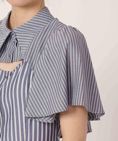 新品同様 René ストライプ 半袖 シャツワンピース 新品同様 René ストライプ 半袖 シャツワンピース 楽天市場