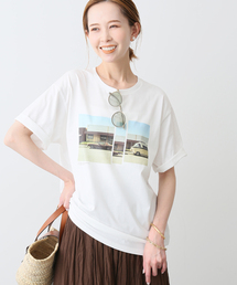 SLOBE IENA | 【+81BRANCA/ハチイチブランカ 】 PHOTO Tシャツ(Tシャツ/カットソー)
