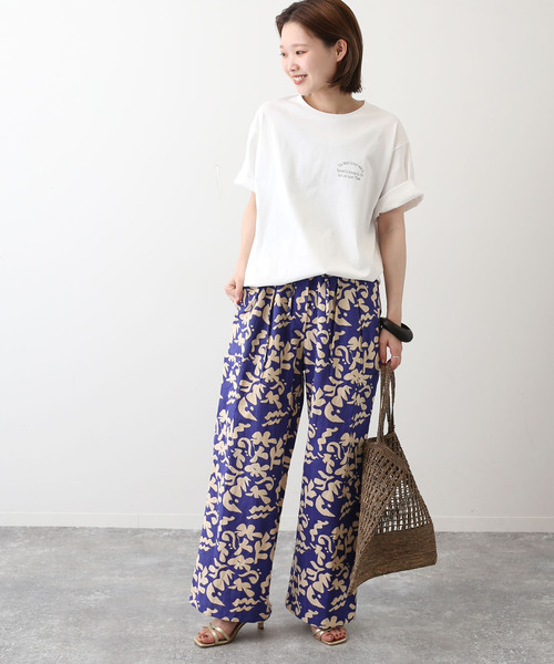 SLOBE IENA(スローブイエナ)の「【+81BRANCA/ハチイチブランカ 】 PHOTO Tシャツ(Tシャツ/カットソー・レディース・オフホワイト/ライトホワイト/ホワイト系その他/ホワイト×ホワイト/ホワイト・FREE)」の11枚目の写真