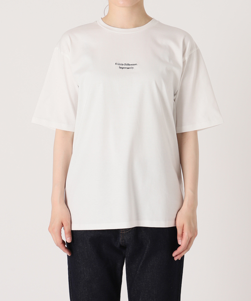 「SLOBE IENA」 「＋81BRANCA」半袖Tシャツ FREE ホワイト系その他 レディース SLOBE IENA（スローブイエナ）の「【+81BRANCA/ハチイチブランカ
