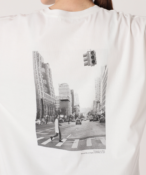 SLOBE IENA(スローブイエナ)の「【+81BRANCA/ハチイチブランカ 】 PHOTO Tシャツ(Tシャツ/カットソー・レディース・オフホワイト/ライトホワイト/ホワイト系その他/ホワイト×ホワイト/ホワイト・FREE)」の19枚目の写真