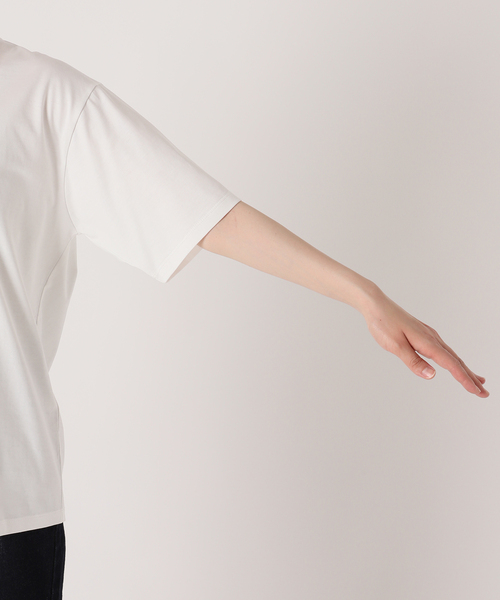 SLOBE IENA(スローブイエナ)の「【+81BRANCA/ハチイチブランカ 】 PHOTO Tシャツ(Tシャツ/カットソー・レディース・オフホワイト/ライトホワイト/ホワイト系その他/ホワイト×ホワイト/ホワイト・FREE)」の21枚目の写真